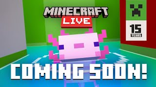 Minecraft Live is Coming Soon [upl. by Johanan182]