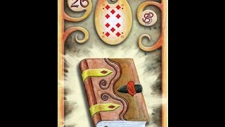 Baralho Lenormand Baralho Cigano o Livro comentário AO VIVO no Periscope ALEXTAROLOGO [upl. by Inavoig]