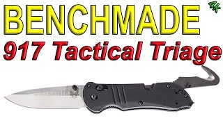 Benchmade 917 Tactical Triage  Tactical Rescue Knife [upl. by Catton]