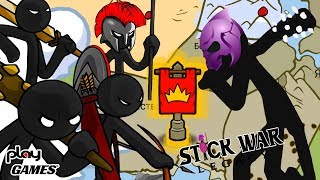 Финал СТРАШНЫЙ БОСС не ОДОЛЕЛ мое ВОЙСКА Безумная стикмен игра Stick war Legacy от Play Games [upl. by Ahseena]