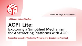 ACPILite Exploring a Simplified Mechanism for Abstracting Platforms with ACPI [upl. by Cedell]