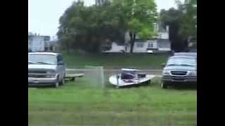 Hovercraft Racing at Troy Ohio in 2003 [upl. by Harms904]