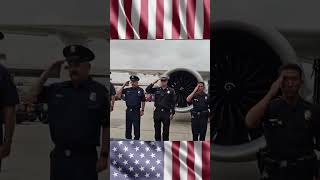 Fallen Soldier returns home  america army navy marines unitedstates trump2024 [upl. by Sergo644]