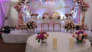 Floral Wedding Reception Decoration Ideas  Wedding Decor  BRANYMEDIA [upl. by Aleece]