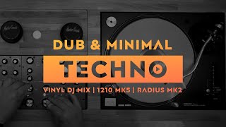 Minimal House amp Dub Techno Vinyl DJ SET  MasterSounds Radius 2 [upl. by Ordnasela]