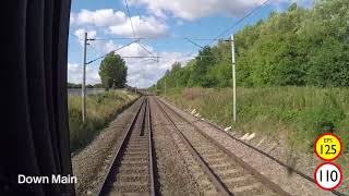 West Coast Main Line Drivers Eye View Crewe to Liverpool Lime Street [upl. by Harlow]