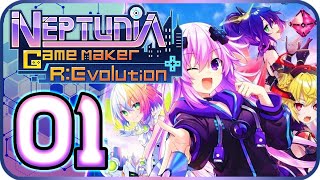 Neptunia Game Maker REvolution Walkthrough Part 1 PS5 Chapter 1  English [upl. by Kall]