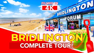 BRIDLINGTON  Complete tour of Bridlington Yorkshire England from the Funfair to Bridlington Beach [upl. by Ycrem323]