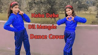 Koka Deke Dil Mangde  Mankirt Aulakh  Pranjal Dahiya  Punjabi SongDance Covar Kritika Choudhary7 [upl. by Ecart905]