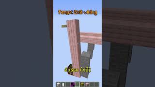 qual o bloco mais leve minecraft minebr curiosidades mods shorts bedrock minecraftpe mine [upl. by Correy]