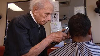 💈Old School Barber Shave amp Shape Up by Mr Chicken  Possibly The Oldest Barber in The Azores [upl. by Rinee]