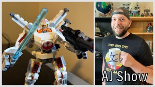 AJ Show 155 Lego StarWars amp Marvel Mechs [upl. by Nueormahc]