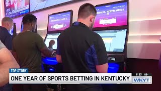 Sports betting 1 year later How is Kentucky doing [upl. by Sesiom150]