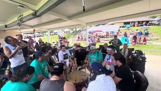 Little Soldier and Smokeytown song for Teen boys woodland at Prairie band of Potawatomi pow wow 2024 [upl. by Siol467]