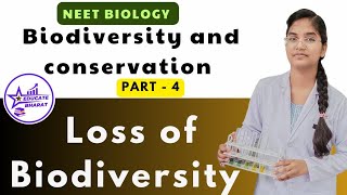 Loss of biodiversity  biodiversity and conservation  Part 4  Neet  Saumya Maurya [upl. by Averat]