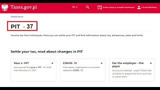 How to Submit PIT  37 in Poland কিভাবে পিট  ৩৭ জমা দিতে হয় । [upl. by Enelrae627]