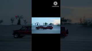 wisting disel test the g wagon toyota Hilux race in desert [upl. by Aneetak346]