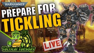 🔴New Chaos Space Marine points seem very good  TacticalTuesday 40k Show [upl. by Ahsennod]