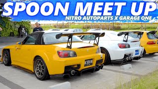 HONDA SPOON MEETUP BY NITRO AUTOPARTS X GARAGE ONE [upl. by Ailec715]