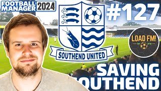 FM24  Saving Southend  EPISODE 127  FINALLY A YOUTH ACADEMY STAR  Football Manager 2024 [upl. by Yecnahc]