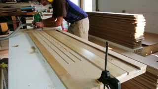 making fluted post  fluting jig [upl. by Gerlac]