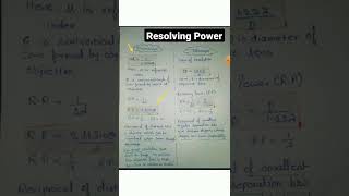 Resolving Power of microscopephysicsclass12 jeeneetexamcbseboardrayoptics and telescope [upl. by Ojeibbob916]