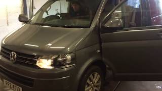 VW T5 Caravelle  Reverse Camera amp Alpine Touchscreen Stereo Install [upl. by Maitland778]