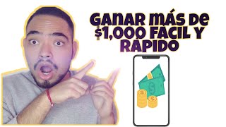 ✅COMO GANAR DINERO FACIL Y RAPIDO SIN INVERTIR 2021 [upl. by Grindlay]