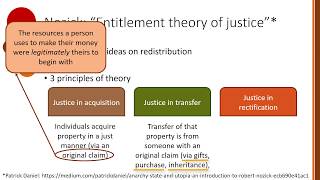 Week 3 Part 7 Justice and Social Justice Robert Nozick [upl. by Nymsaj140]