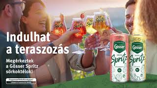 Gösser Spritz  Indulhat a teraszozás [upl. by Rasaec]