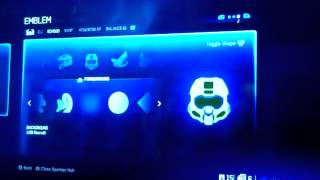 Halo 4 Armory  Visor Colors Stances and Emblems by Nak3d Eli  Pax 2012 [upl. by Aronael]