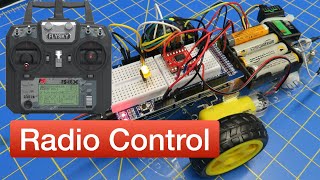 RC Robot Car  RC Controls and Arduino [upl. by Ainoda155]