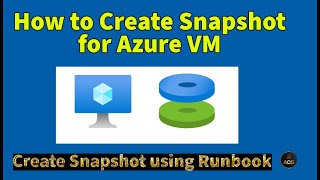 How to Create Snapshot for Azure VMs using Runbook and manually [upl. by Lapotin]