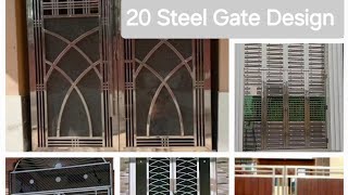 Simple Steel Gate Designs  20 Steel Gate Design trending [upl. by Johny309]