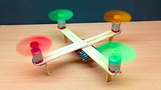 ⚡️How to Make a Drone at Home  dc motor drone  dc drone kaise banaen [upl. by Amorette]