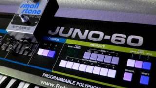 Sequential ProOne  Roland Juno60  TR606  EHX Small Stone  minimal electro jam [upl. by Aonehc]