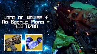 LORD OF WOLVES  NO BACK UP PLANS  733 KDR [upl. by Zonda]