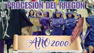 PROCESIÓN DEL PREGÓN CALANDA AÑO 2000 Carlos Palos📹 [upl. by Dyane]