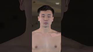 Cao Yuan took gold for the People’s Republic of China in the men’s 10m platform 🥇 Paris2024 [upl. by Monroe]