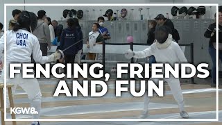 Young Northwest fencers eye national stage [upl. by Berlinda303]