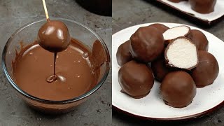 Tartufini al cocco e cioccolato deliziosi con pochissimi ingredienti [upl. by Assertal875]