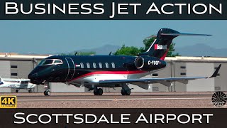 TONS of Jets  Scottsdale Spotting 4K  Plane Spotting  KSDL\SCF [upl. by Walston]