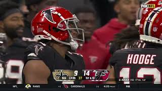 Bijan Robinson Highlights Vs Saints Week 12 2023 [upl. by Sicnarf]