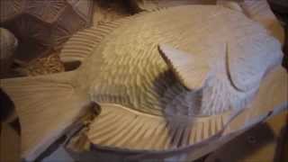 Fish Carving Time Lapse [upl. by Arleyne]