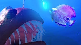 SURPRISE ANGLER FISH ATTACK  Feed and Grow Fish  Part 47  Pungence [upl. by Iahc]