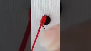 Ladybird Hand Embroidery Design [upl. by Lexi876]