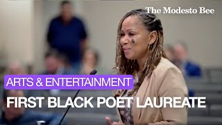 Modesto Appoints First Black Poet Laureate Hear Her Poem “Poetry Lives Herequot [upl. by Nicole]