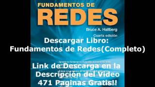 Descarga Gratis Libro Fundamentos de Redes Gratis [upl. by Neelav9]