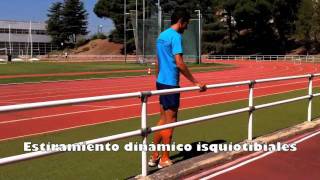 Personal Running Estiramiento dinámico isquiotibialesm4v [upl. by Somerville]