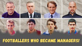 Footballers Who Became Managers [upl. by Disario]